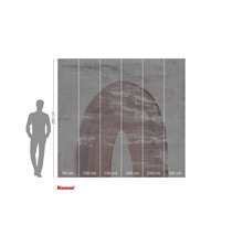 Komar Fototapete mit abstraktem Bogenmotiv, Maße 300 mal 280 cm