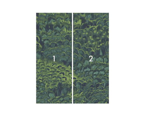 Tapete mit Pflanzenmotiv