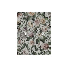 Zweiteilige Fototapete mit Rosenmotiv