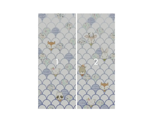 Kindertapete mit Tiermotiven