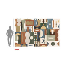 Fototapete mit abstraktem geometrischem Muster