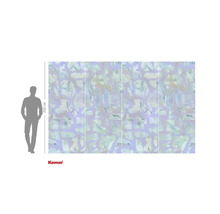 Komar Fototapete mit abstraktem Muster, 250 cm hoch und 400 cm breit