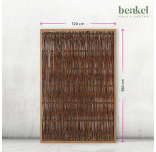 Weidenmatte als Sichtschutz mit den Maßen 120 cm x 180 cm