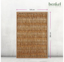 Sichtschutzelement aus Weide mit den Maßen 120 cm mal 180 cm