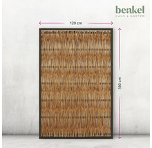 Benkel Haus und Garten Sichtschutz aus Weide mit Rahmen, 120 mal 180 Zentimeter