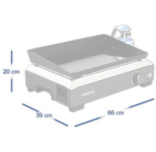 CampinGaz Grill mit den Massen 66 cm, 39 cm und 20 cm