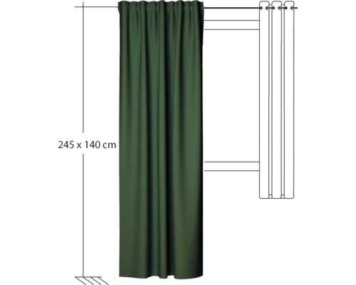 Gardine, 245 x 140 cm