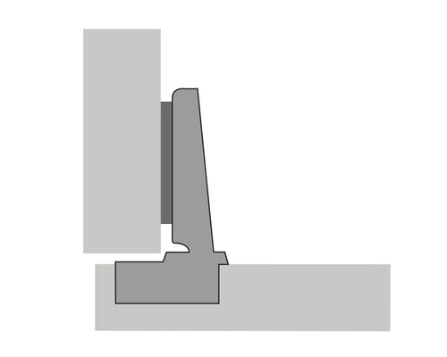 Darstellung eines Sockels mit Wandanschluss