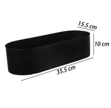 Rechteckiger Pflanzkasten mit den Maßen 35,5 cm x 15,5 cm x 10 cm