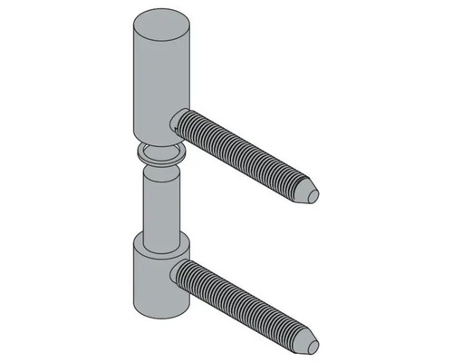 Türangel mit Schrauben