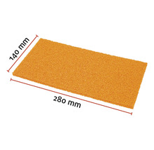 Schleifvlies, 280 mm Länge und 140 mm Breite