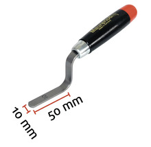 Fugenboy Fugenkratzer mit Holzgriff und den Maßen 50 mm Länge und 10 mm Breite.