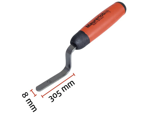 Maurerlob Fugenkratzer Fugenmesser, 305 mm lang