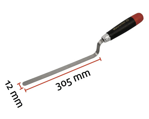 Fugenkratzer mit einer Länge von 305 Millimeter und einer Breite von 12 Millimeter.