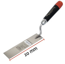 Maurerlob Fugenkratzer mit 20 mm Blattbreite.