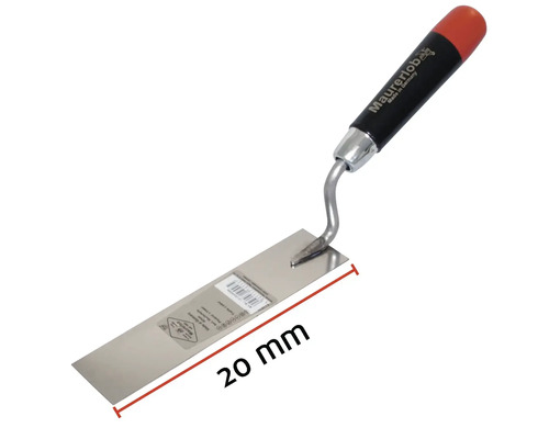 Maurerlob Fugenkratzer mit 20 mm Blattbreite.