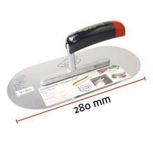 Glättkelle, 280 Millimeter, Maurerwerkzeug