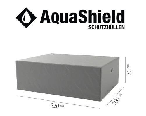 AquaShield Schutzhülle für Gartenmöbel, 220 mal 100 mal 70 Zentimeter