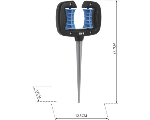 For Q Logo Bodentester zur Messung des Feuchtigkeitsgehalts im Boden