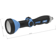 Gartenspritze mit einer Länge von 24,2 cm und einem Durchmesser von 5,9 cm