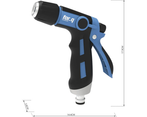 Gartenspritze mit den Maßen 17,9 cm Höhe und 14,4 cm Breite