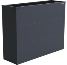 Weka Hochbeet aus Metall in Anthrazit, rechteckig