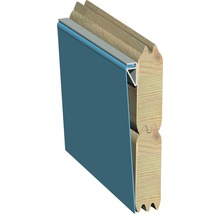 Aufstellpool Holzpool-Set Karibu Grösse 2 rechteckig 582x353x124 cm inkl. Bodenschutzvlies, Innenauskleidung mit Keilbiese & Leiter mit Plattform-thumb-3