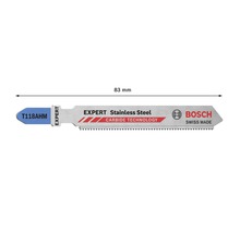 Bosch Stichsägeblatt Expert T118AHM, 83 mm Länge