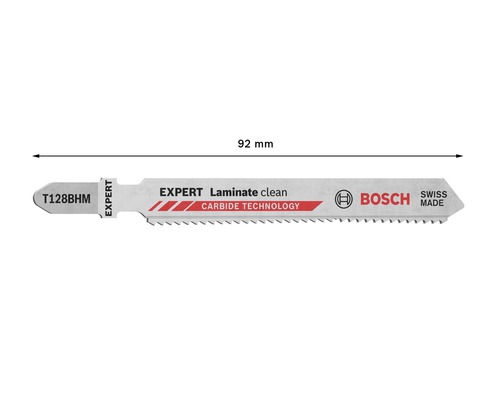 Bosch Stichsägeblatt Expert Laminate clean, 92 Millimeter Länge