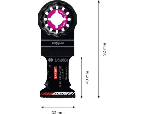 Bosch Expert Multimax Tauchsägeblatt, 32 Millimeter, zur Verwendung mit verschiedenen Materialien