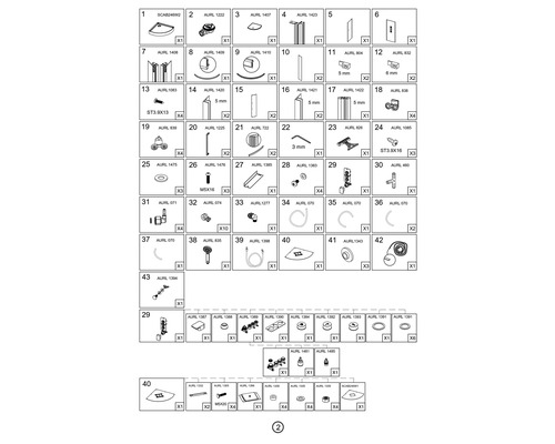 Ersatzteileübersicht