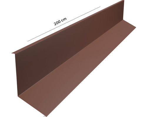 Eckprofil aus Metall, 200 cm lang