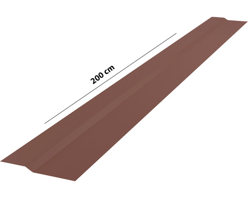 Dachrandprofil aus Metall, 200 cm Länge