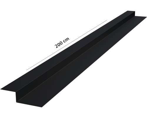 Dachrandprofil aus Metall, 200 cm lang