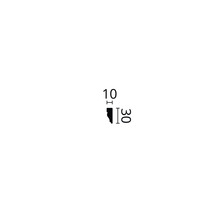 Wandleiste Z13 1 St. 2 m x 80 x 22 mm
