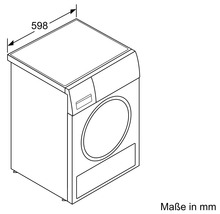 Wärmepumpentrockner WQG233D40 Bosch Fassungsvermögen 8 kg U/min BxHxT 59,8x84,2x61,3 cm
