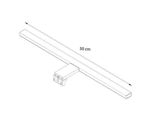 50 Zentimeter lange LED-Leuchte