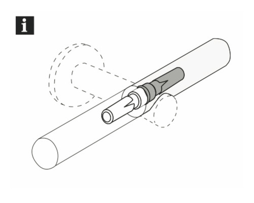 Abbildung einer Rohrmontage