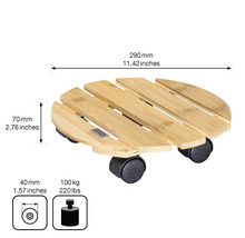Pflanzenroller Wagner Ø 29 cm TK 100 kg