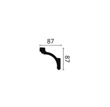 Deckenleiste Z20 1 St. 2 m x 90 x 85 mm