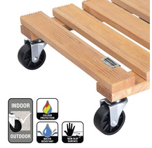 Pflanzenroller Wagner Kiefer 29x29 cm TK 150 kg