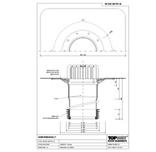 TopWet Sanierungsgully mit integrierter PVC-Manschette NW 160 mm H = 400 mm