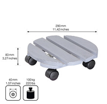 Pflanzenroller Wagner Creo Buche Ø 29 cm TK 100 kg