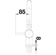 Blanco Küchenarmatur TIVO-S tartufo matt 517621-thumb-4