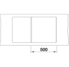 Spüle Blanco METRA 5 S-F 850 x 490 mm cafe 519104