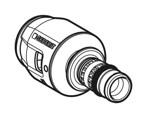 Geberit Logo auf Spülkasten-Füllventil