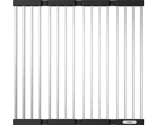 Blanco Abtropfgitter mit Edelstahlstäben und schwarzem Rahmen