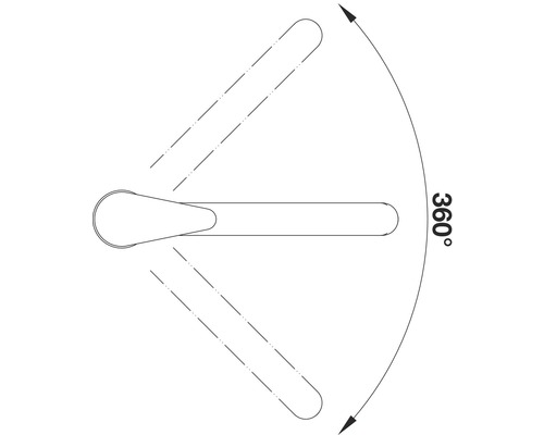 360 Grad drehbar