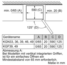 Kühl- und Gefrierkombination Bosch KGN33NLEB BxHxT 60 x 176 x 66 cm Kühlteil 93 l Gefrierteil 89 l-thumb-9