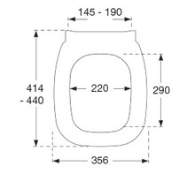 WC-Sitz PRESSALIT Code zu Duravit D Code weiß mit Absenkautomatik